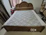 Wooden King Size Bed for Sale – Sturdy & Stylish