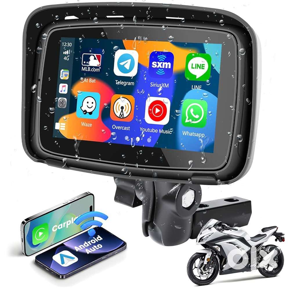 Apple carplay and android auto for motrcycle