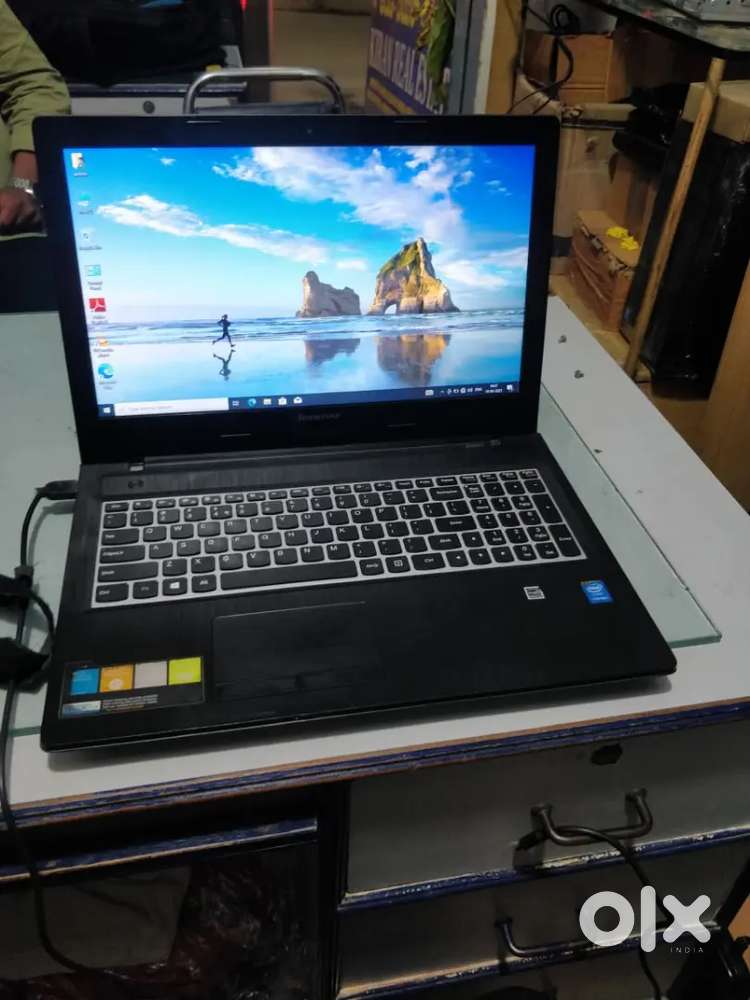 Lenovo laptop + 8GB RAM + 1TB HDD + with Windows 10  in good working