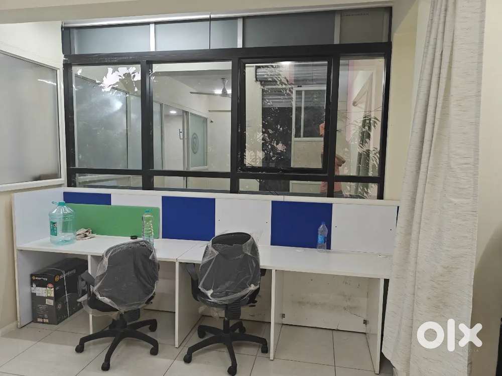 Workstations, boss table , pedestal and partition