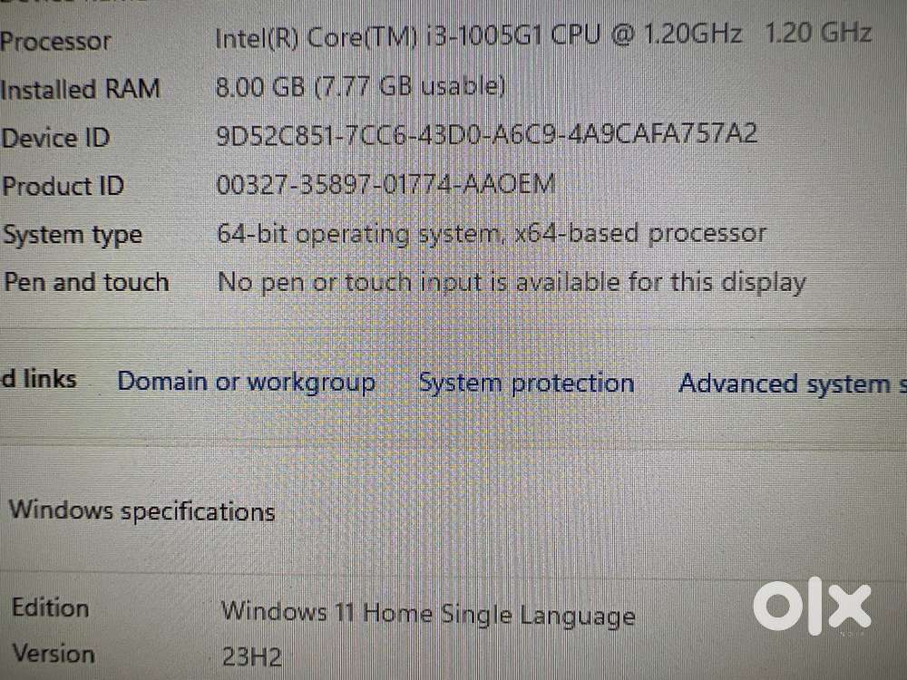 HP all in one PC