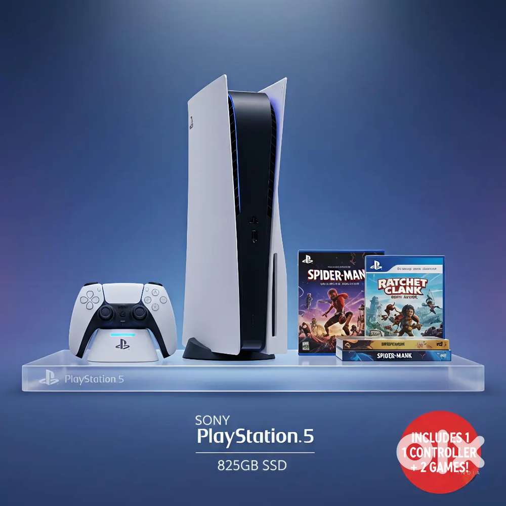 Sony PlayStation 5 PS5 825gb Blue-Ray Disc with Digital editon consol