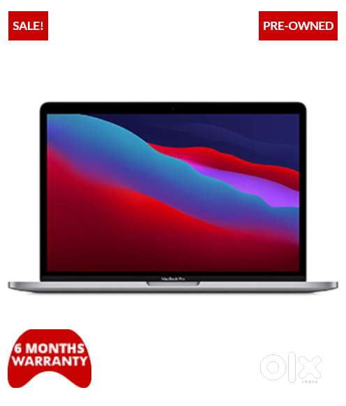 Apple MacBook Pro A2338 (2022) M2, 8 Core CPU, 8GB RAM, 8 Core GPU, 25