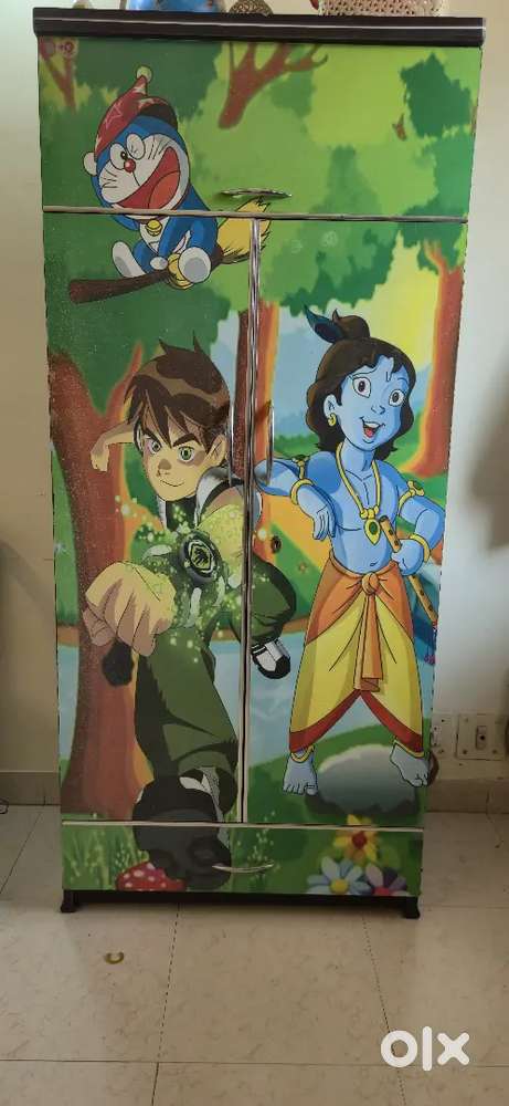 Almirah 2.5 x 6 feet - Strong plywood kids designer print