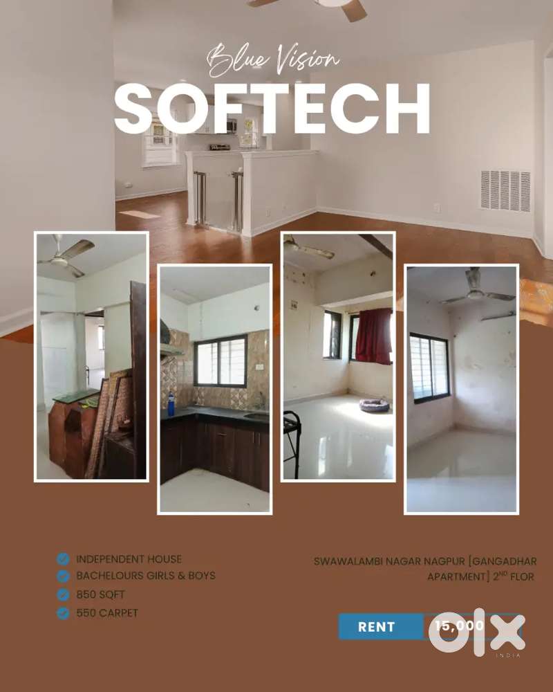 Independent house for bachelors