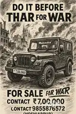 Mahindra Thar 2017 Diesel Well Maintained