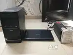 1 Asus laptop, 1 samsung laptop, CPU, UPS , ITB hard drive