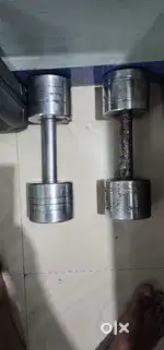 Dumbells steel 7.5 kg 2 pic=15kg