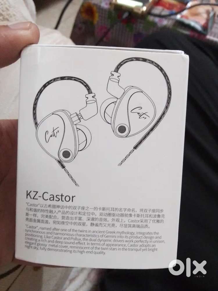 KZ Castor In-Ear Monitors (IEMs) – Dual Dynamic Drivers