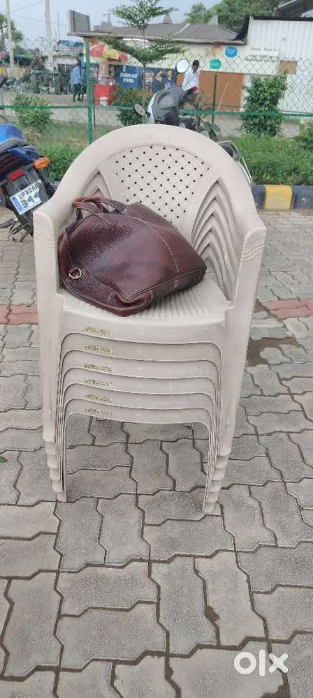 plastic chairs