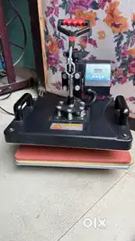 5 in 1 T Shirt heating machine with printer Epson working condition