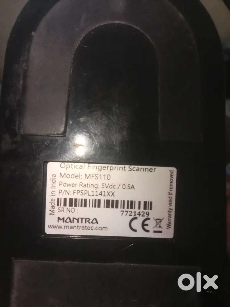 Mantra finger sccaner