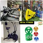 All gym equipment exercise cycle and treadmill available