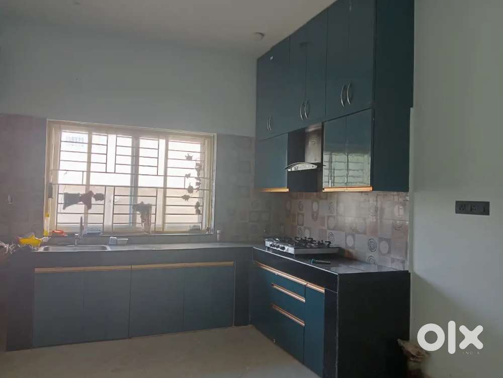 2bhk semi furnished flat for rent suitable for family.