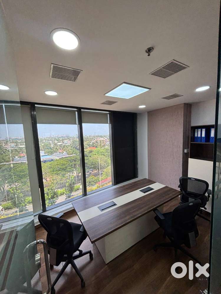 Elegant Office Space with Cabins & Parking – Kochi