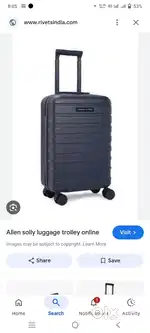 Allen solly new trolly bag