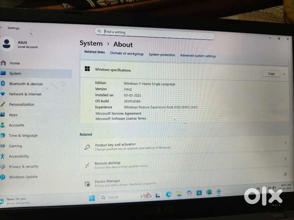Asus Lap Top In Mint Condition