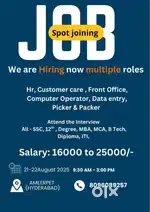 Telecalling Data Entry Hr representative