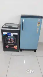 √Godrej 190L fridge & Whirlpool 6.2KG FULLY AUTOMATIC washingmachine..