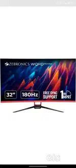 Zebronics Curved Monitor