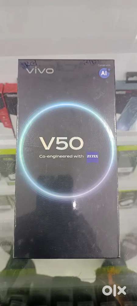 VIVO V50 SEAL BOX TACKEN WITH GST BILL ONE YEAR WARRANTY8+128
