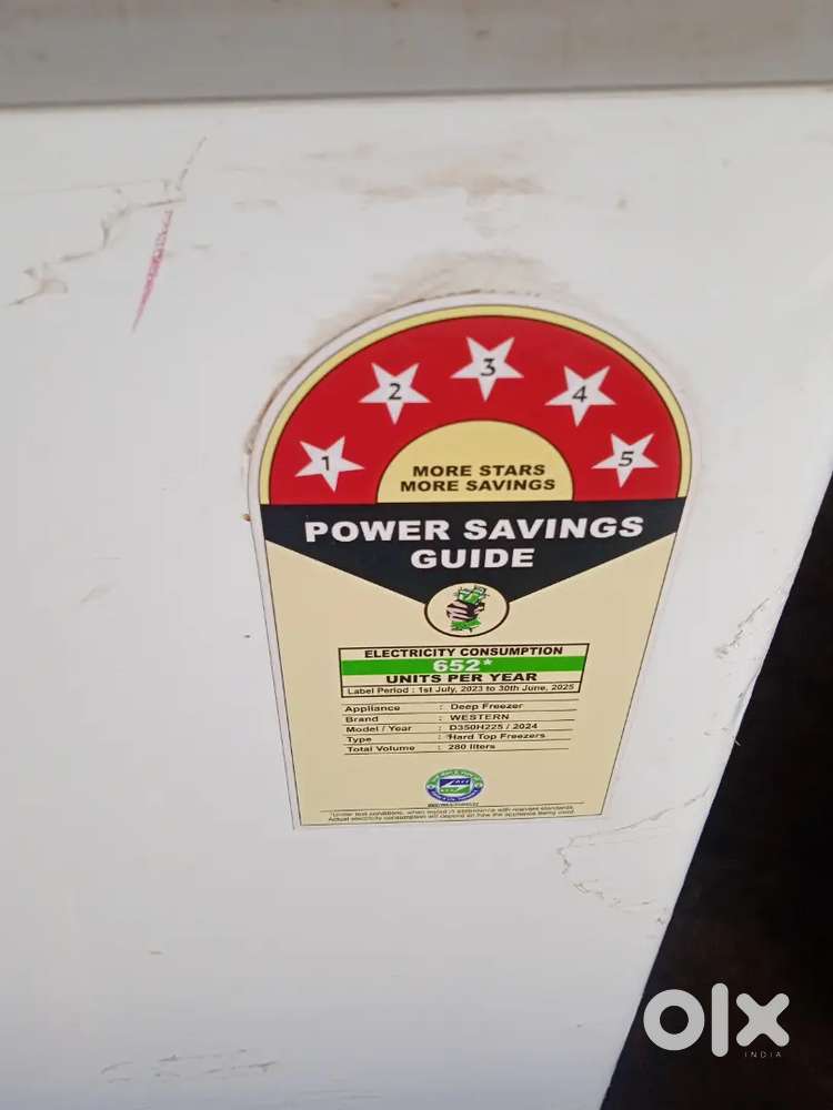 Deep freezer  280 litter good condition