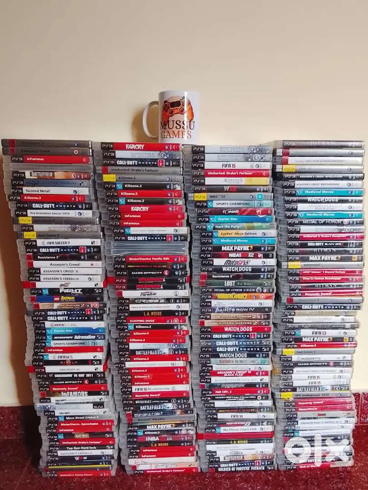 Wii Xbox Xbox 360 Xbox one Psp PS2 PS3 PS4 games for sale