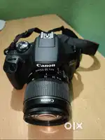 Canon 1500d Camera with 18-55mm and 55-200mm lens