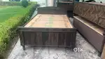 Wooden new full detachable single bed 6*4 with storage available