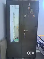 Wardrobe (metal) - With Mirror