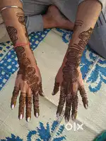 Bridel mehandi & simple mehandi fesing