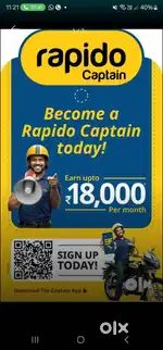 Rapido Hiring Bikers in Nagaon