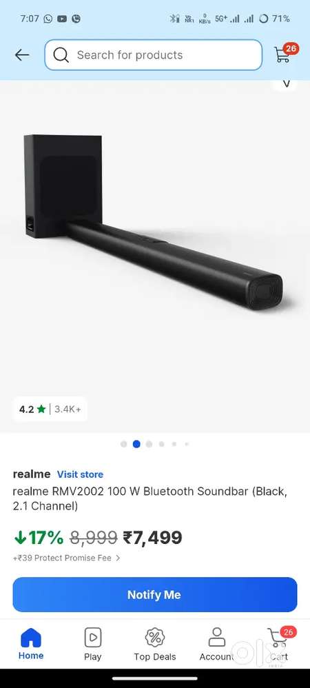 Realme sound bar