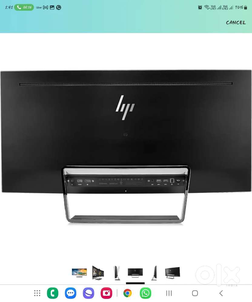 HP 34 CURVED DISPLAY