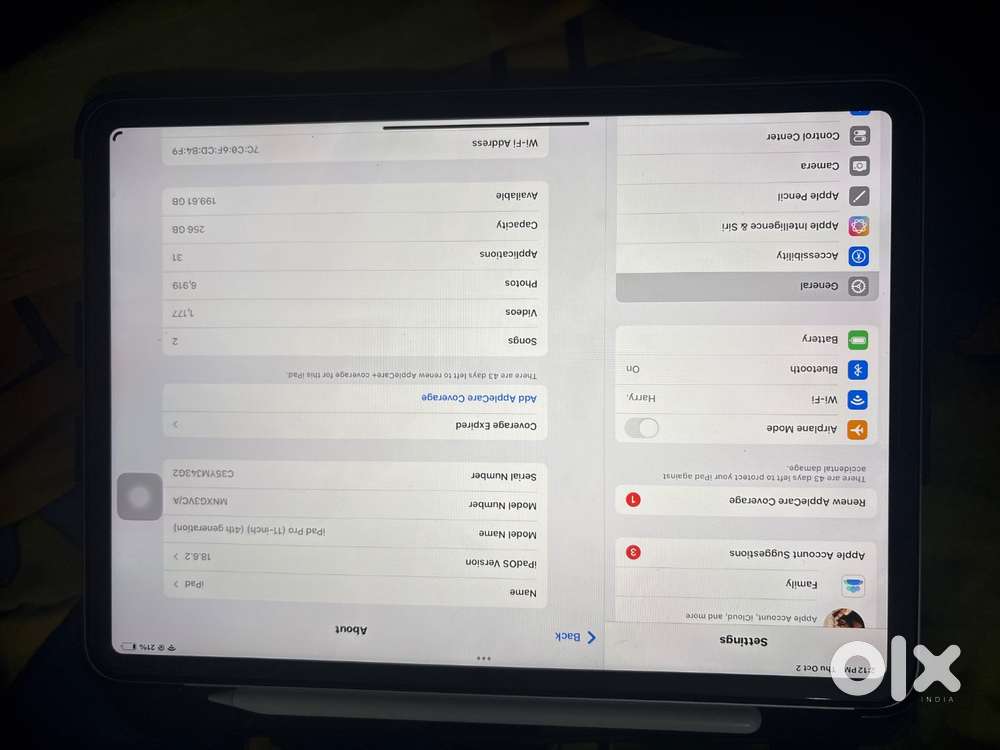 Ipad pro 11inch (4th generation)