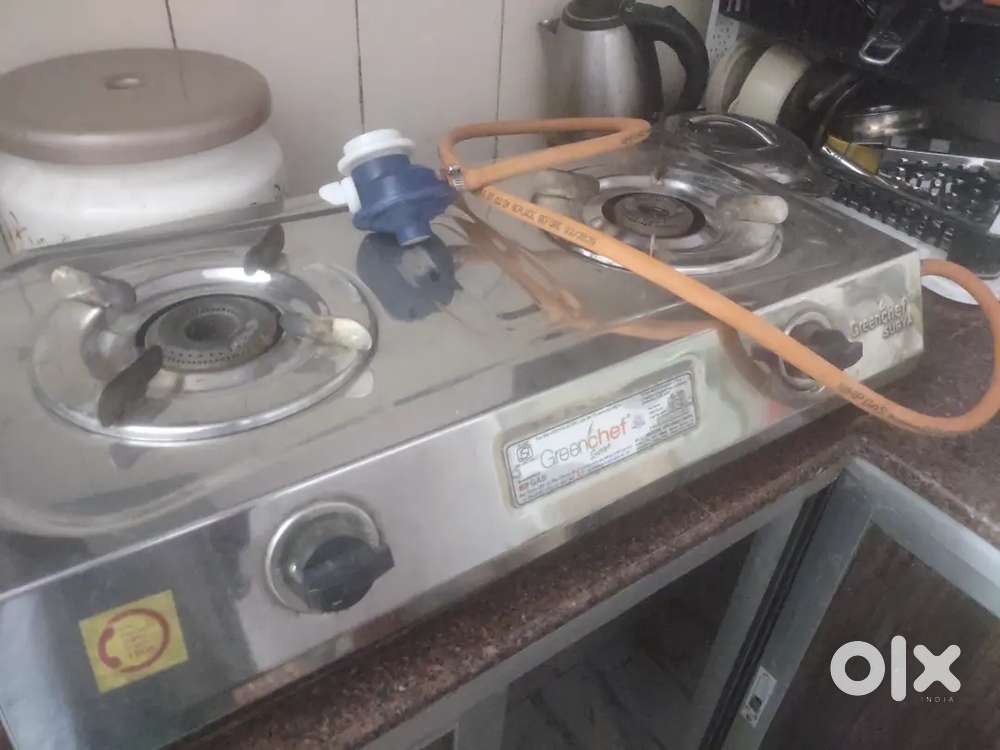 HOB ,Gas stove 2 burner with HP Cylinder