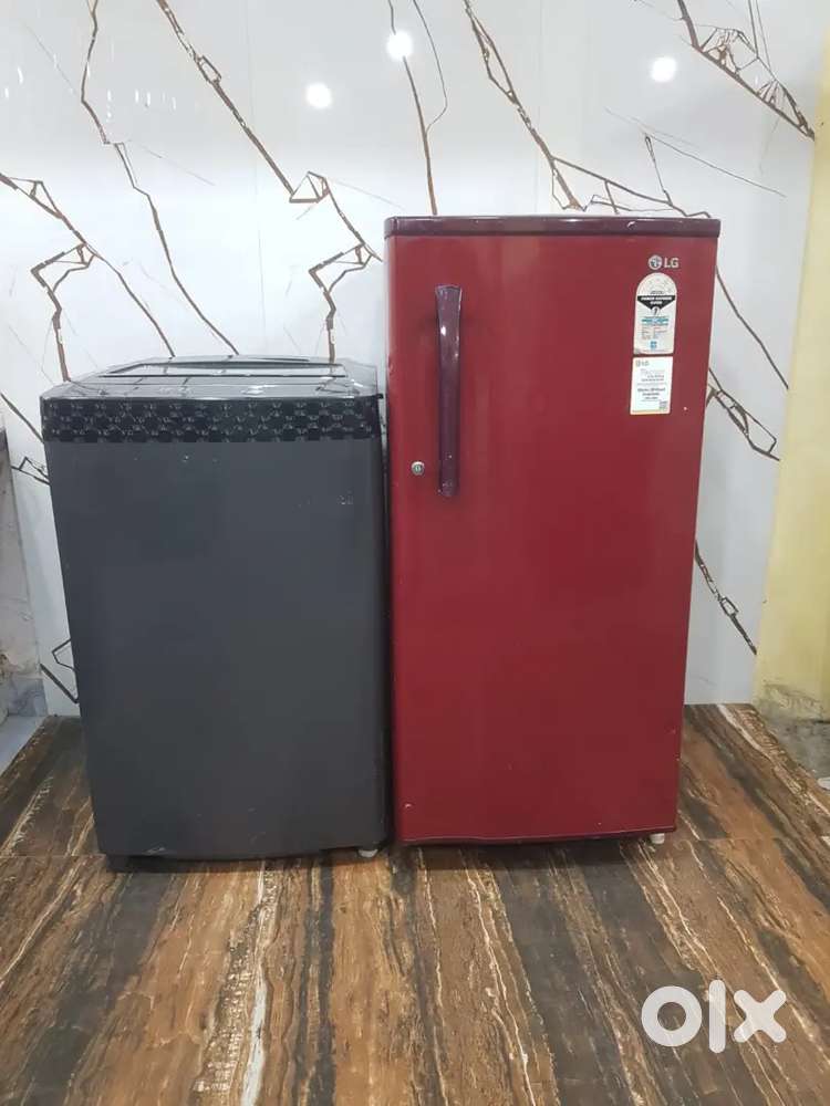 Lg single door refrigerator & godrej automatic washing machine*/*