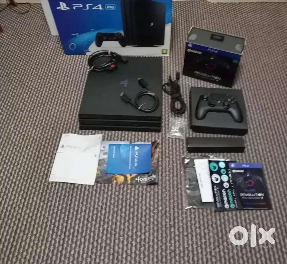 Sony PS4 PRO 1TB Console (Black) and Nacon Revolution Pro 2 Bundle
