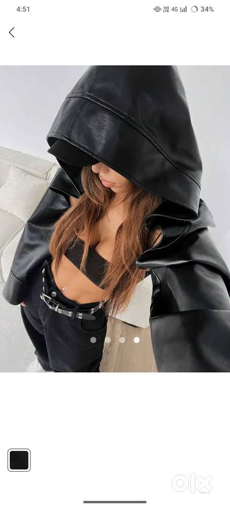 Leather jacket black