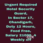 5 Star Hotel Security Guard Job Chandigarh 40