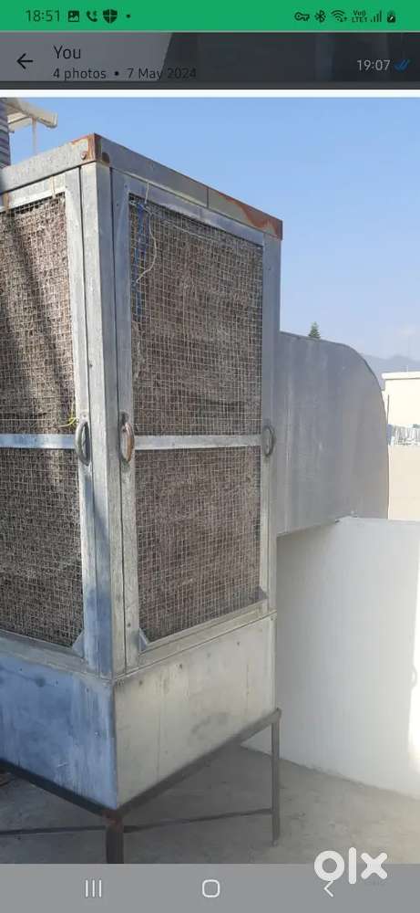 Big size cooler with Duct