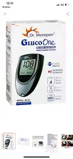 Dr morepen glucometer