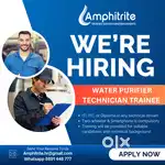 WE'RE HIRING – Water Purifier Maintenance Trainee