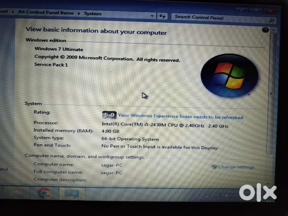 HP i5 Laptop