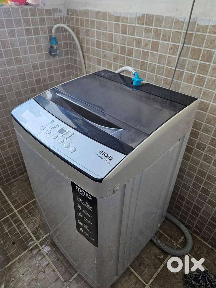 MarQ by Flipkart 7.2 kg Fully Automatic Top Load Washing Machine Grey