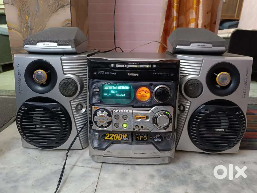 Philips fw v537 mini hifi music system