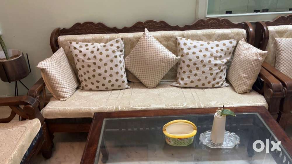 Wooden Sofa 5 Seater