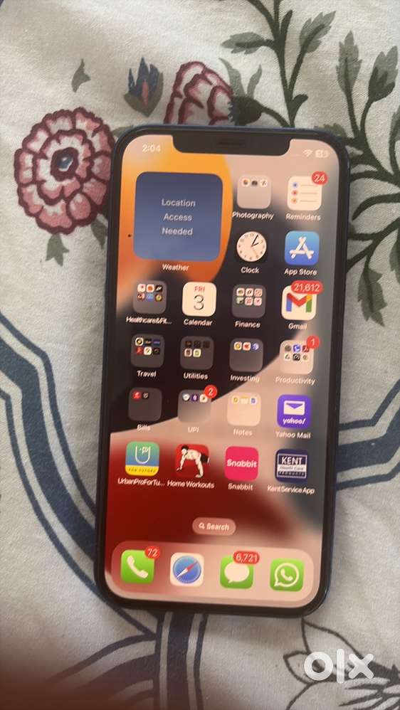 iPhone 12  128 GB  Excellent condition