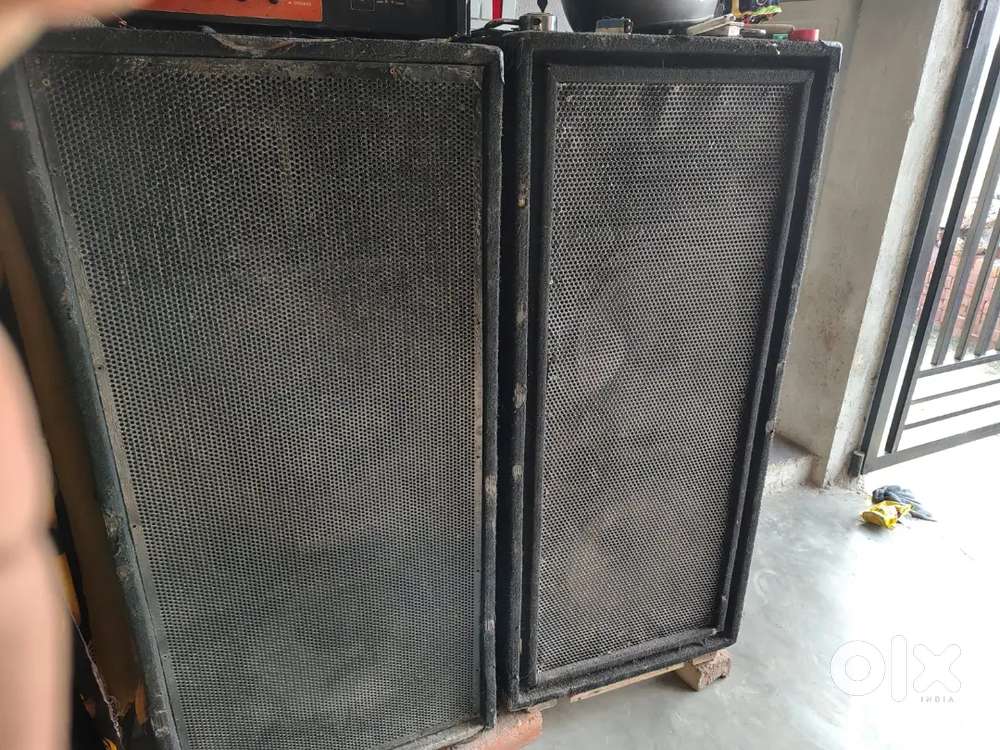 Dj speaker 15inch and stunner amplifier 1500watt