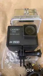 4K Cason CN50 Action Camera for Motovloger with all Accesories